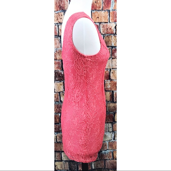 Lovers + Friends Lace Overlay Floral Bodycon Dress - Picture 2 of 6